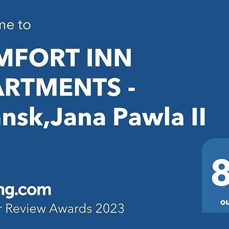 Comfort Inn Apartments - Gdansk,Jana Pawla II Esterno foto